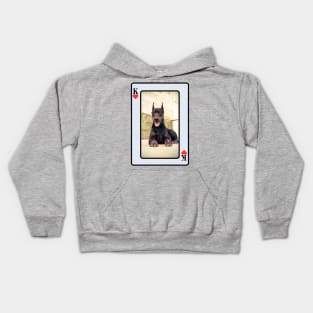 Doberman Pinscher Kids Hoodie